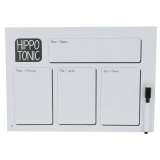 Plaque de ration + feutre HIPPOTONIC Sellerie Equi'Nature