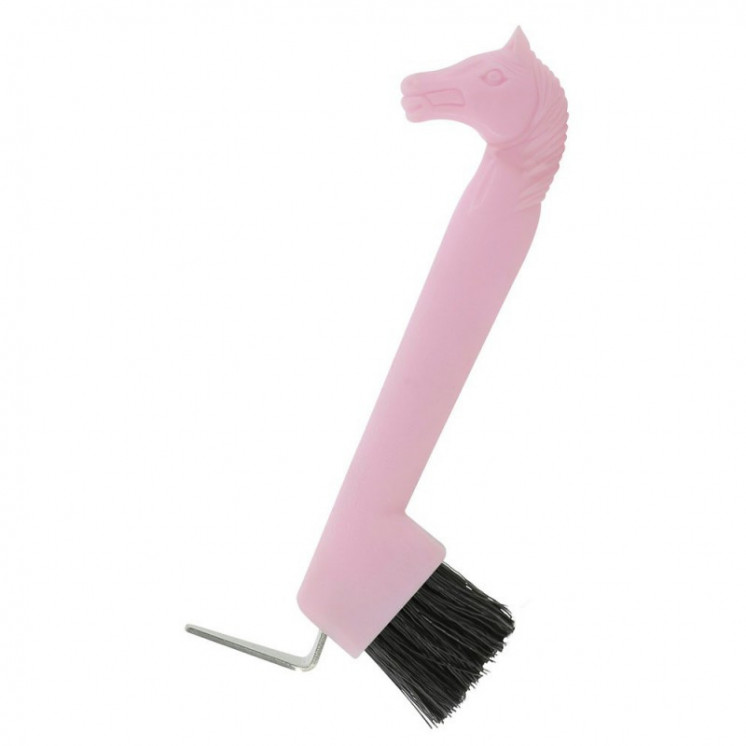 Cure-pied tête de cheval avec brosse HIPPOTONIC Sellerie Equi'Nature