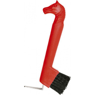 Cure-pied tête de cheval avec brosse HIPPOTONIC Sellerie Equi'Nature