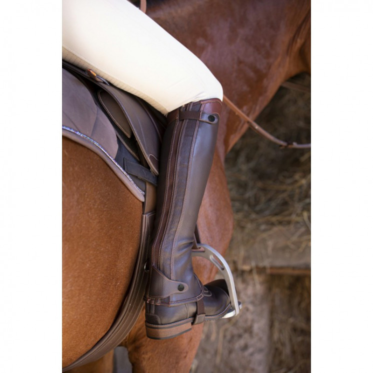 Mini-chaps Elite EQUITHÈME Sellerie Equi'Nature