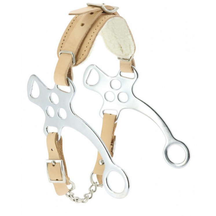 Hackamore acier chromé FEELING Sellerie Equi'Nature