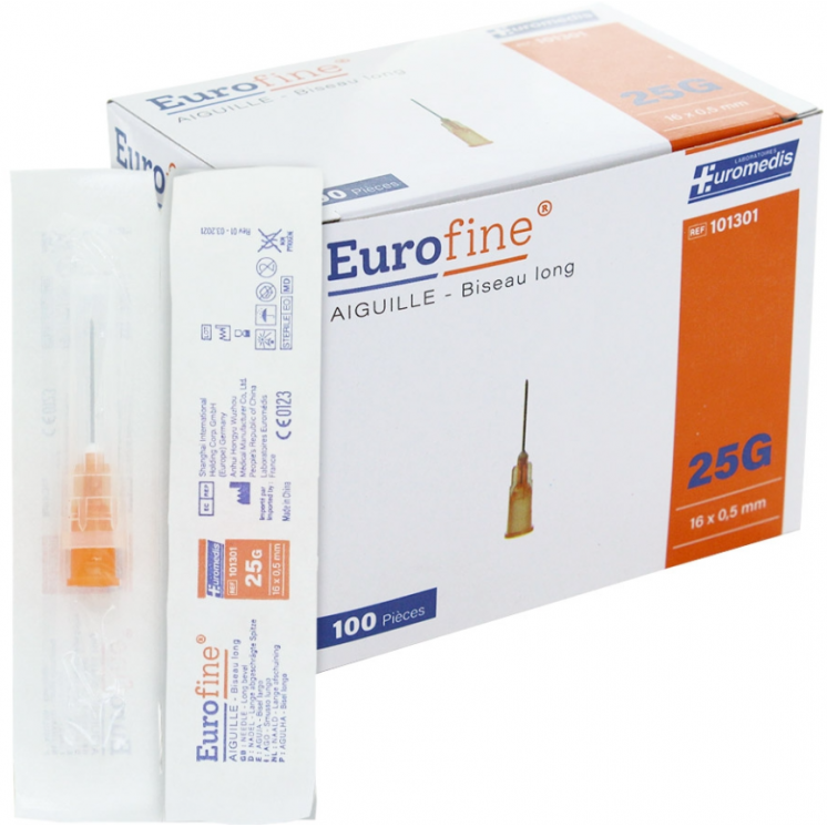 Aiguilles à biseau long EUROMEDIS Sellerie Equi'Nature