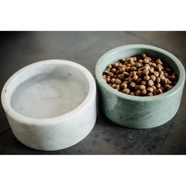 Gamelle pour chien en marbre KENTUCKY Sellerie Equi'Nature