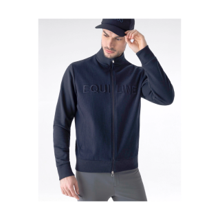 Sweat à zip Egar Col Montant Homme EQUILINE Sellerie Equi'Nature