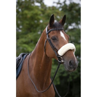 Fourreau de muserolle Teddy EQUITHEME Sellerie Equi'Nature