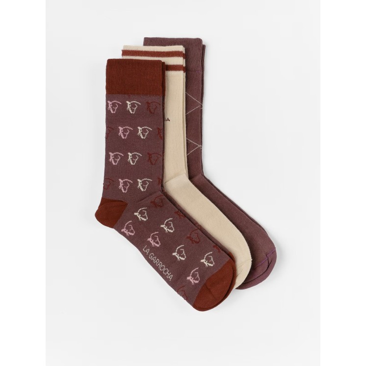 Pack de 3 Chaussettes Multi LA GARROCHA