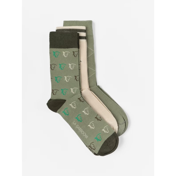 Pack de 3 Chaussettes Multi LA GARROCHA