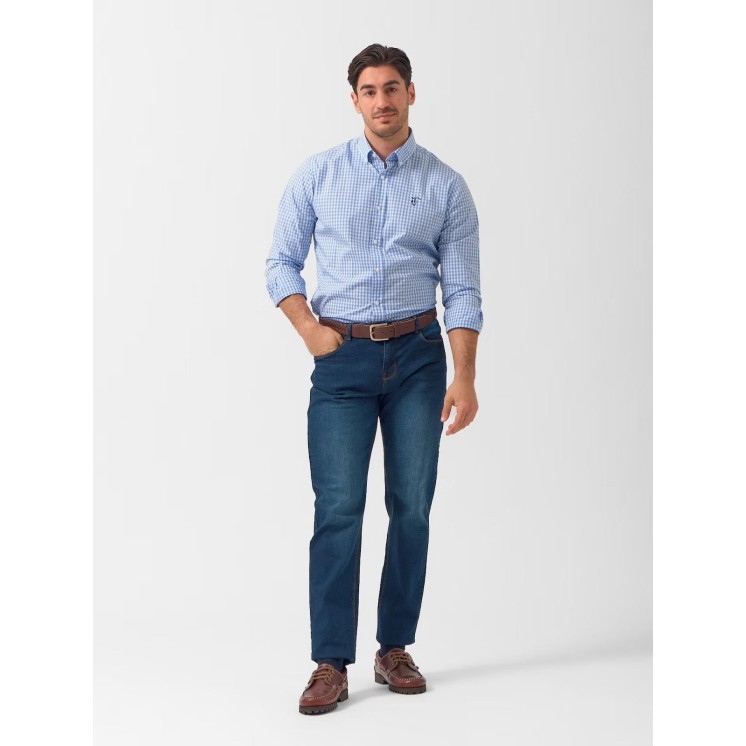 Chemise à carreaux Vichy LA GARROCHA Sellerie Equi'Nature