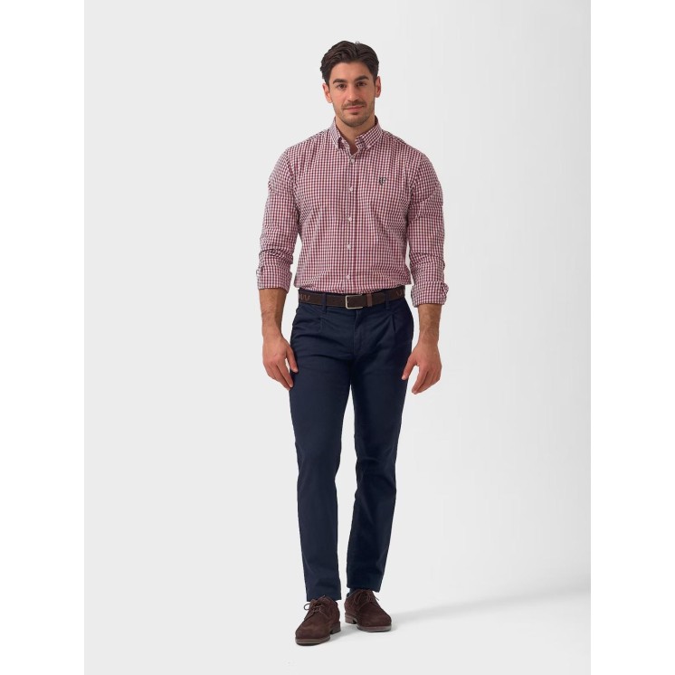 Chemise à carreaux Vichy LA GARROCHA Sellerie Equi'Nature
