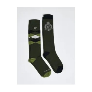 Pack de 2 paires de chaussettes LA GARROCHA Sellerie Equi'Nature