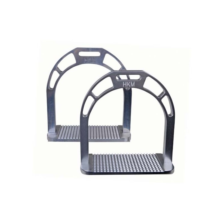 Étriers aluminium HKM Sellerie Equi'Nature