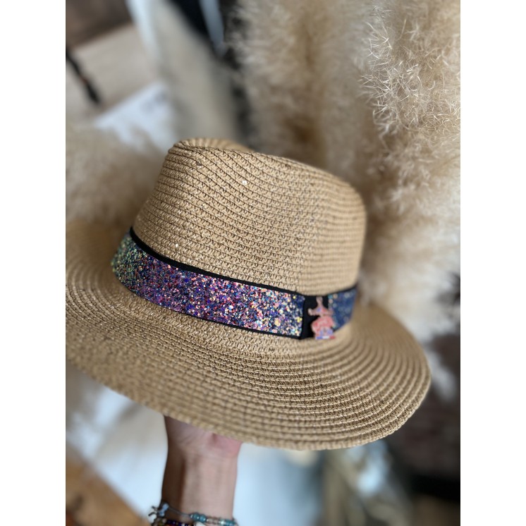 Chapeau glitter JU ET PA