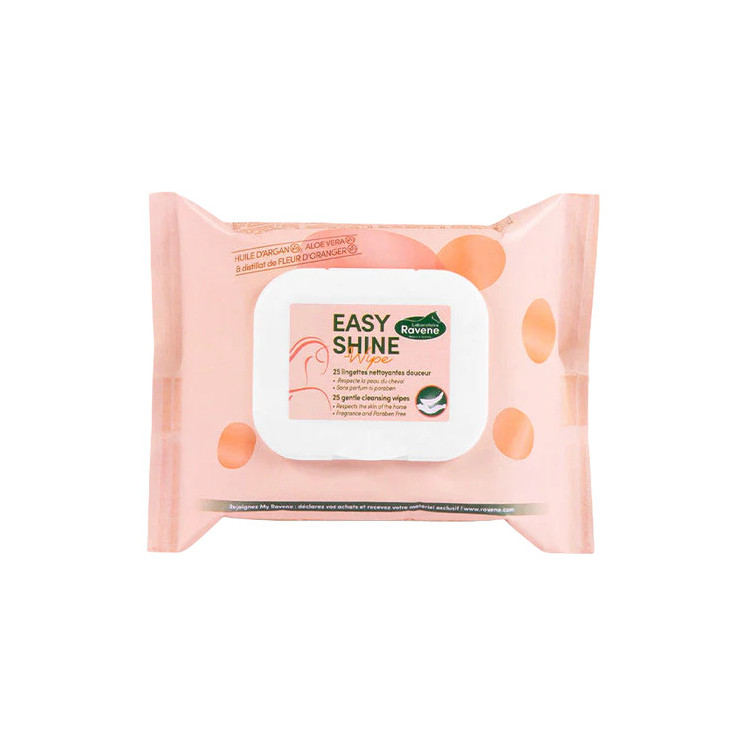 Easy shine wipe lingettes nettoyantes RAVENE