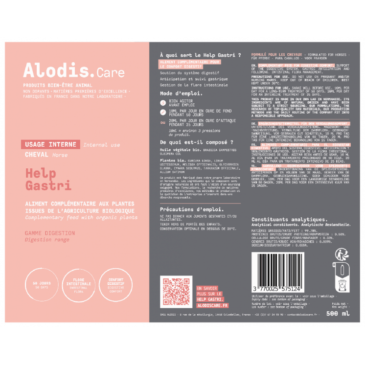 Aliment complémentaire Help Gastri ALODIS CARE
