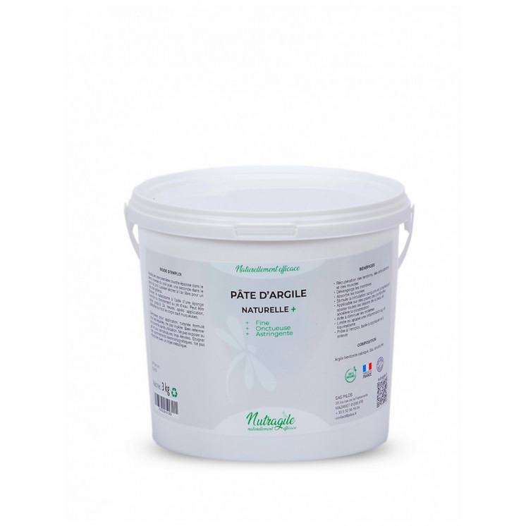 Pâte d'argile naturelle NUTRAGILE