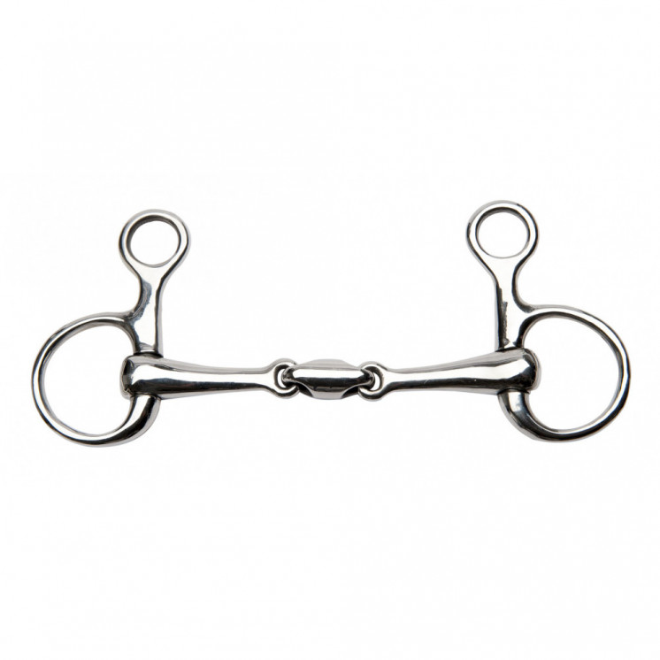 Mors Baucher Inox double brisure FEELING Sellerie Equi'Nature