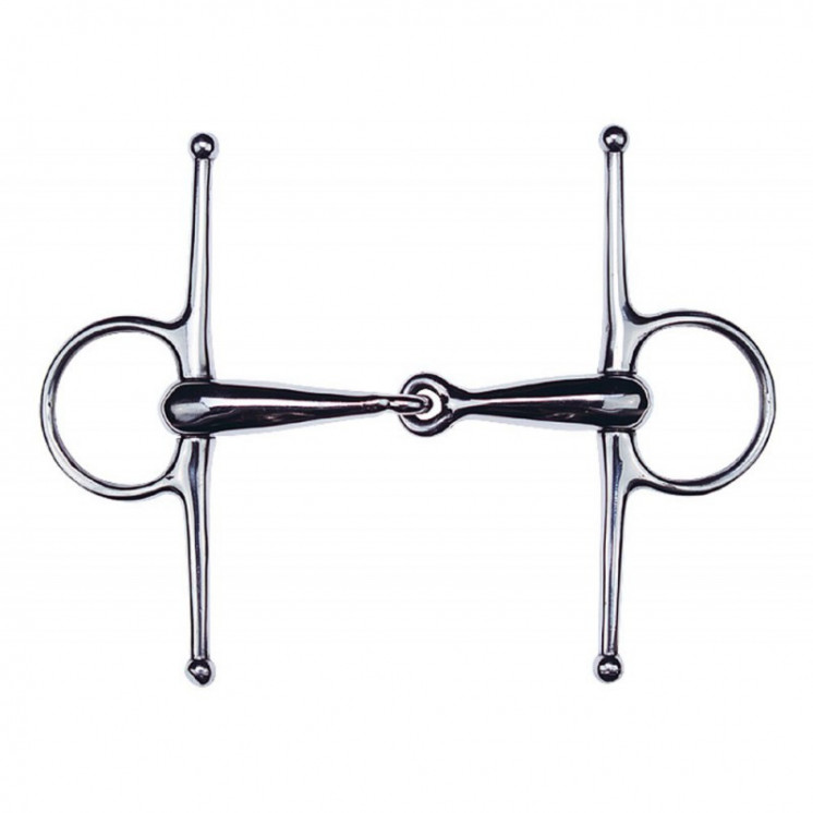 Mors aiguille creux en inox FEELING Sellerie Equi'Nature